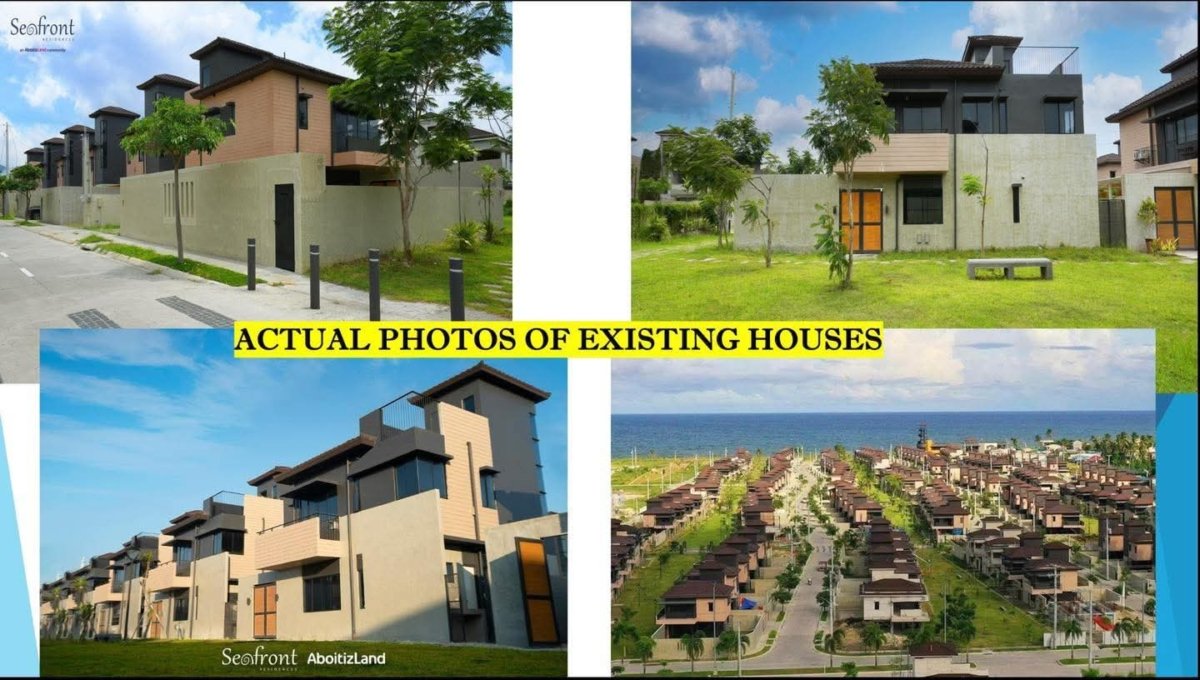 Beach front Property – Seafront Residences by Aboitizland (House & Condo Villa)