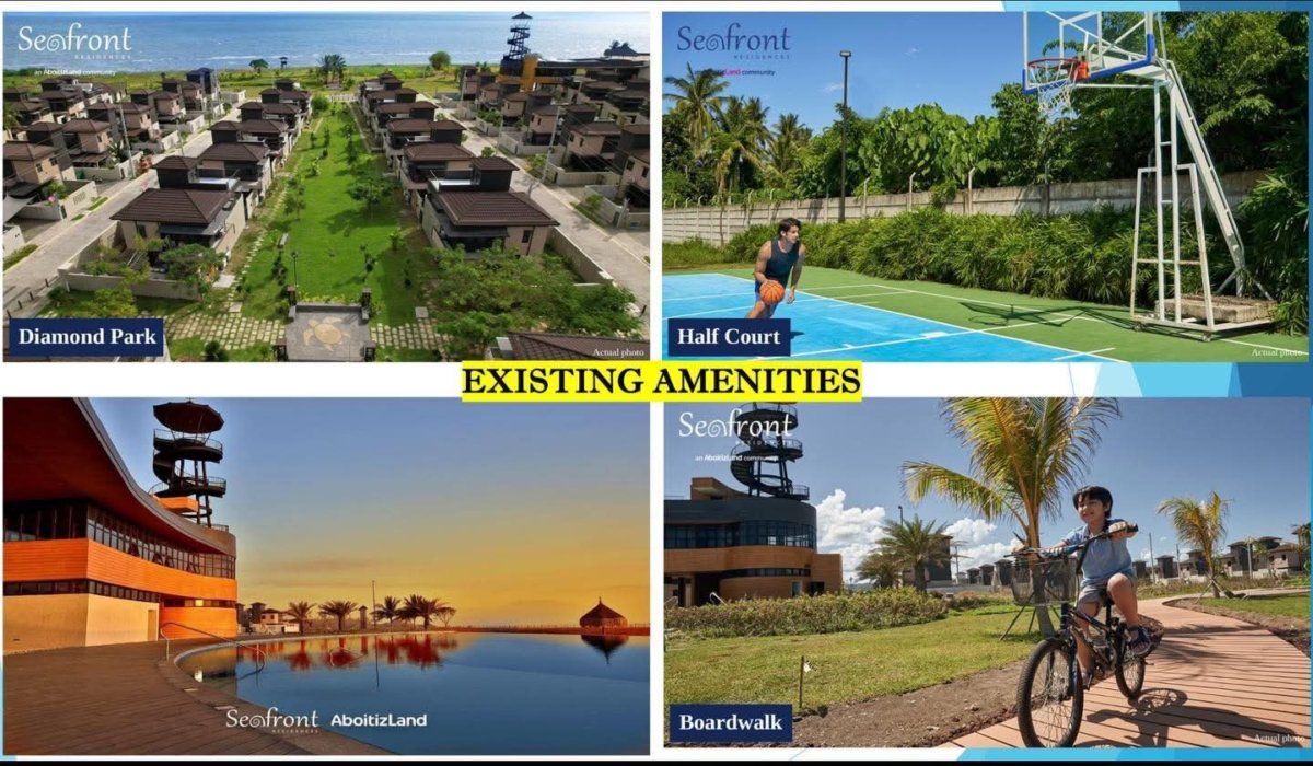 Beach front Property – Seafront Residences by Aboitizland (House & Condo Villa)
