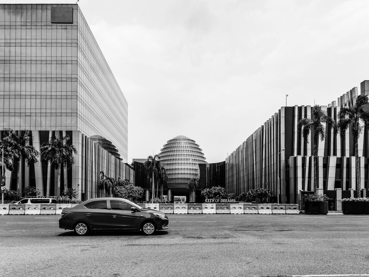 Parañaque City Black & White Image