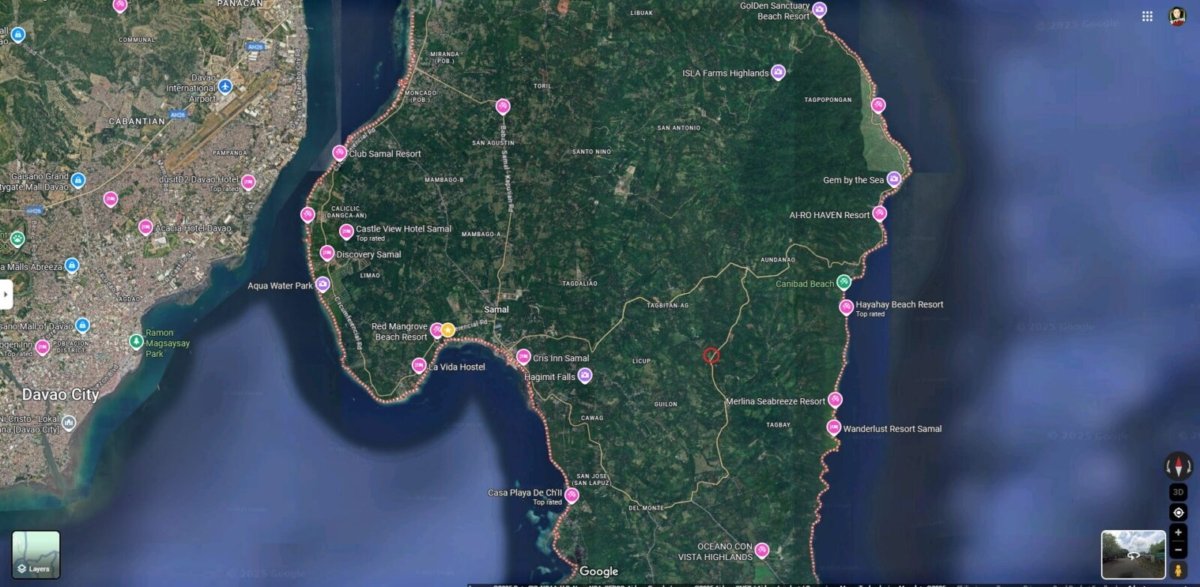 3000sq LOT FOR SALE IN SAMAL, DAVAO