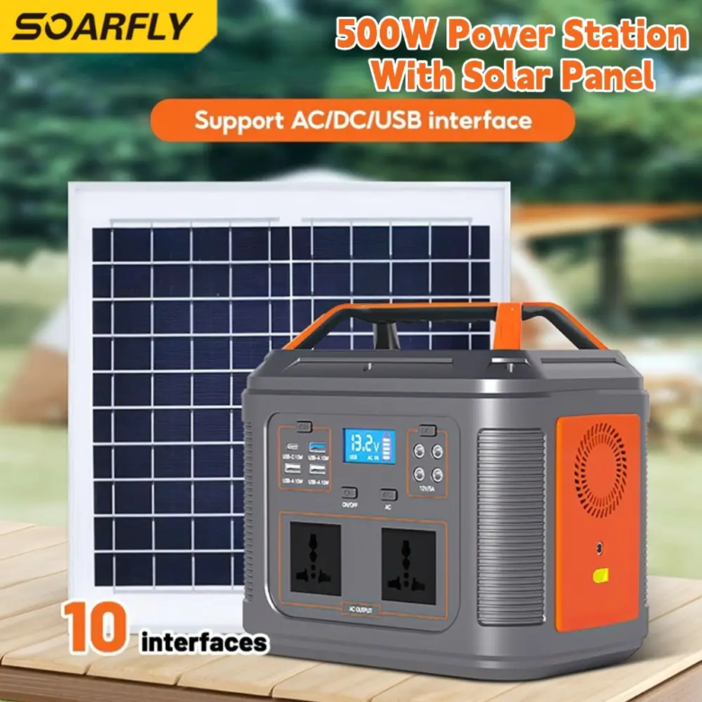 Brownouts Bring Trouble⚡️: SOARFLY 500W Portable Solar Power Station Review (Philippines)