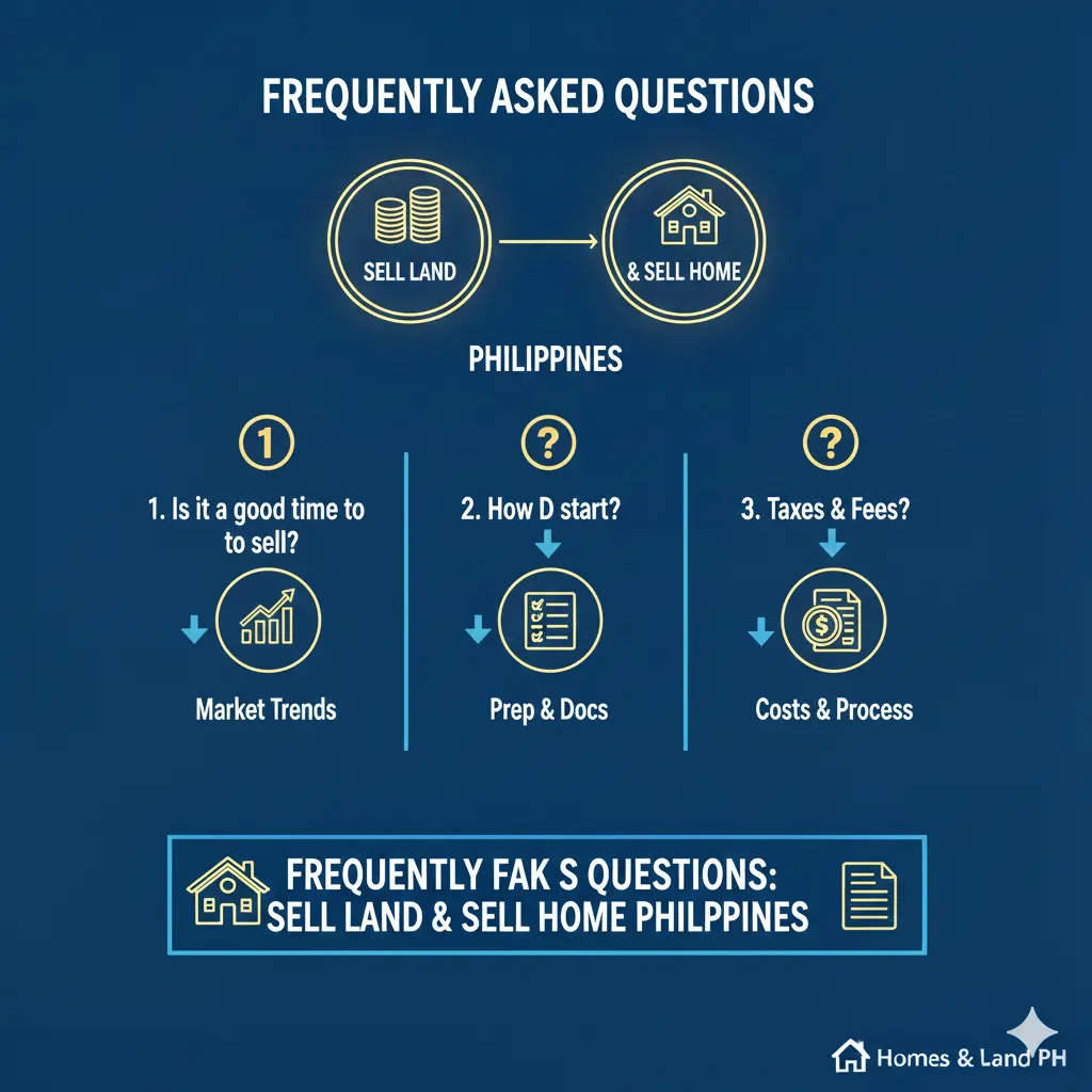 Selling land and home FAQs Philippines