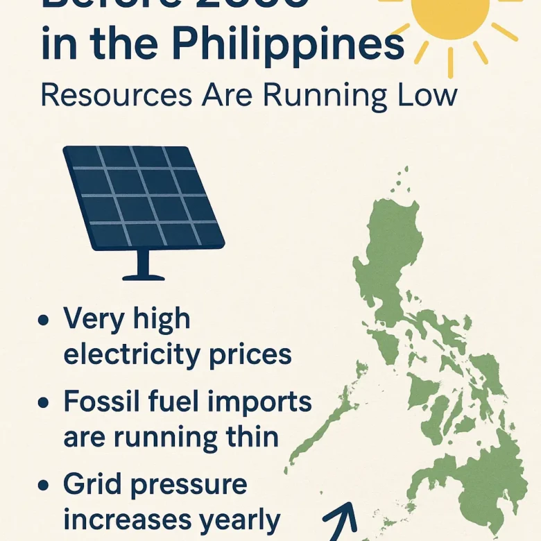 Why Go Solar Before 2050 in the Philippines — Resources Are Running Low