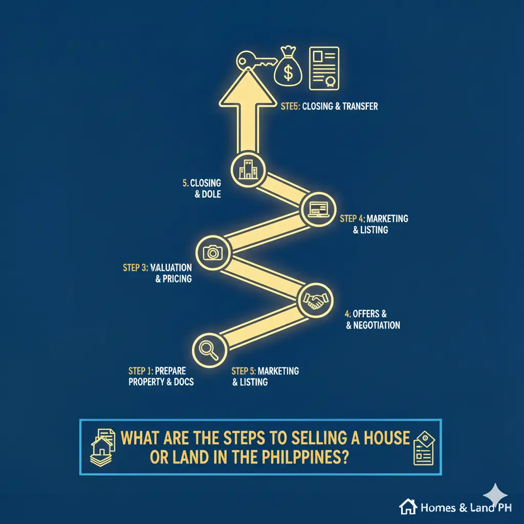 Steps to sell property in Philippines
