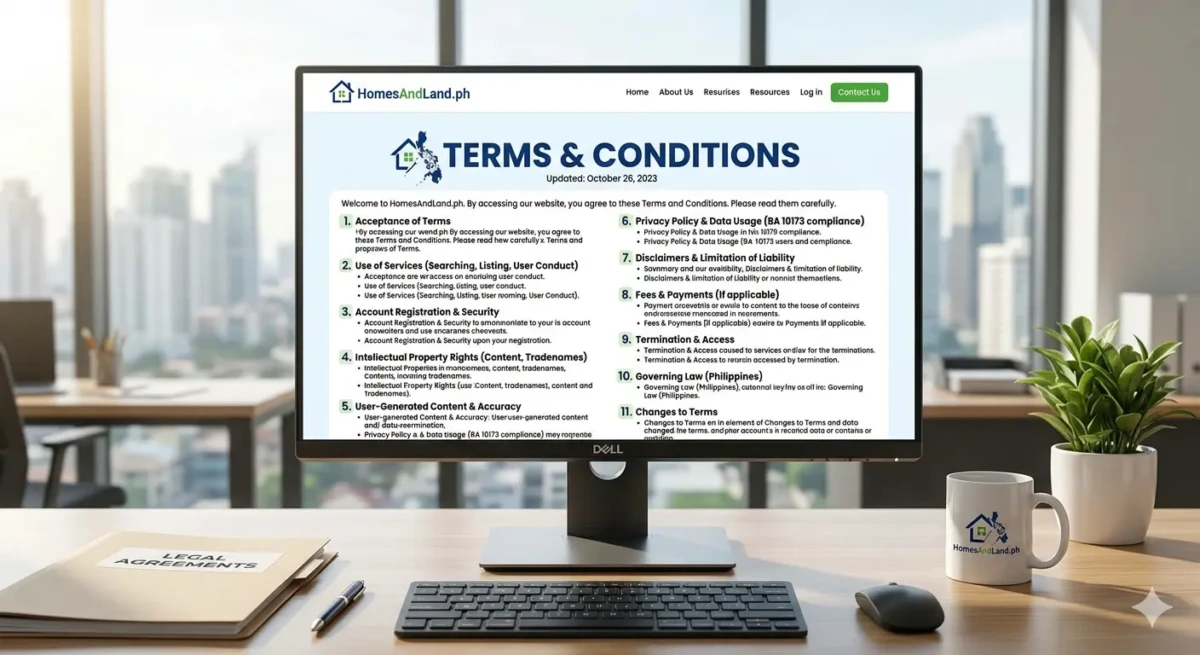 terms and conditions