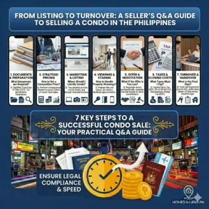 From Listing to Turnover: A Seller’s Q&A Guide to Selling a Condo in the Philippines