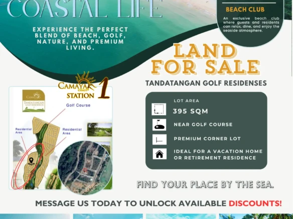 Premium Vacant Lot for Sale in Camaya Coast Bataan