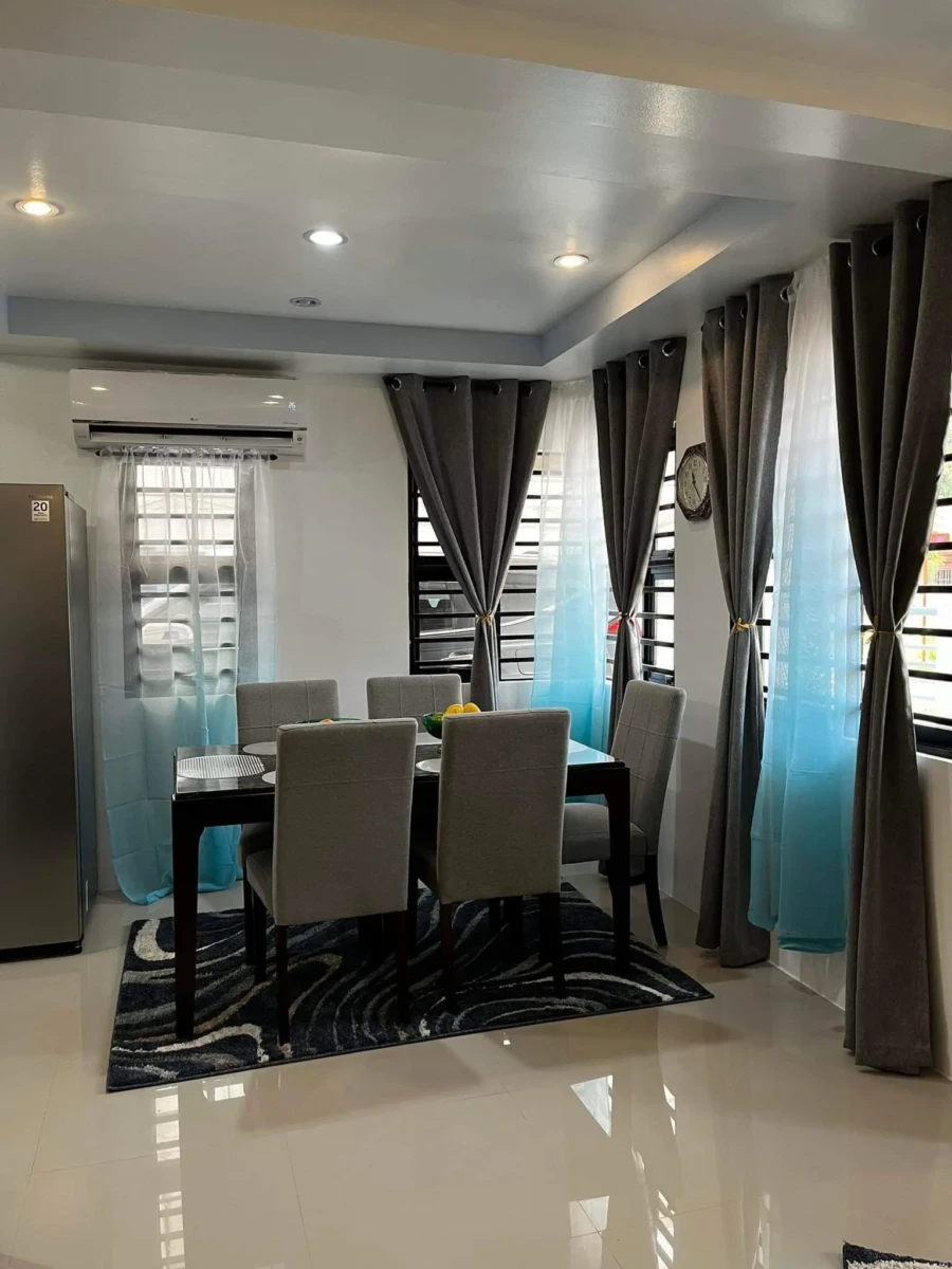 dining-rm 3-Bedroom Pool Home & Lot for Sale in San Fernando Pampanga, 107 sq m lot, CLEAN TITLE