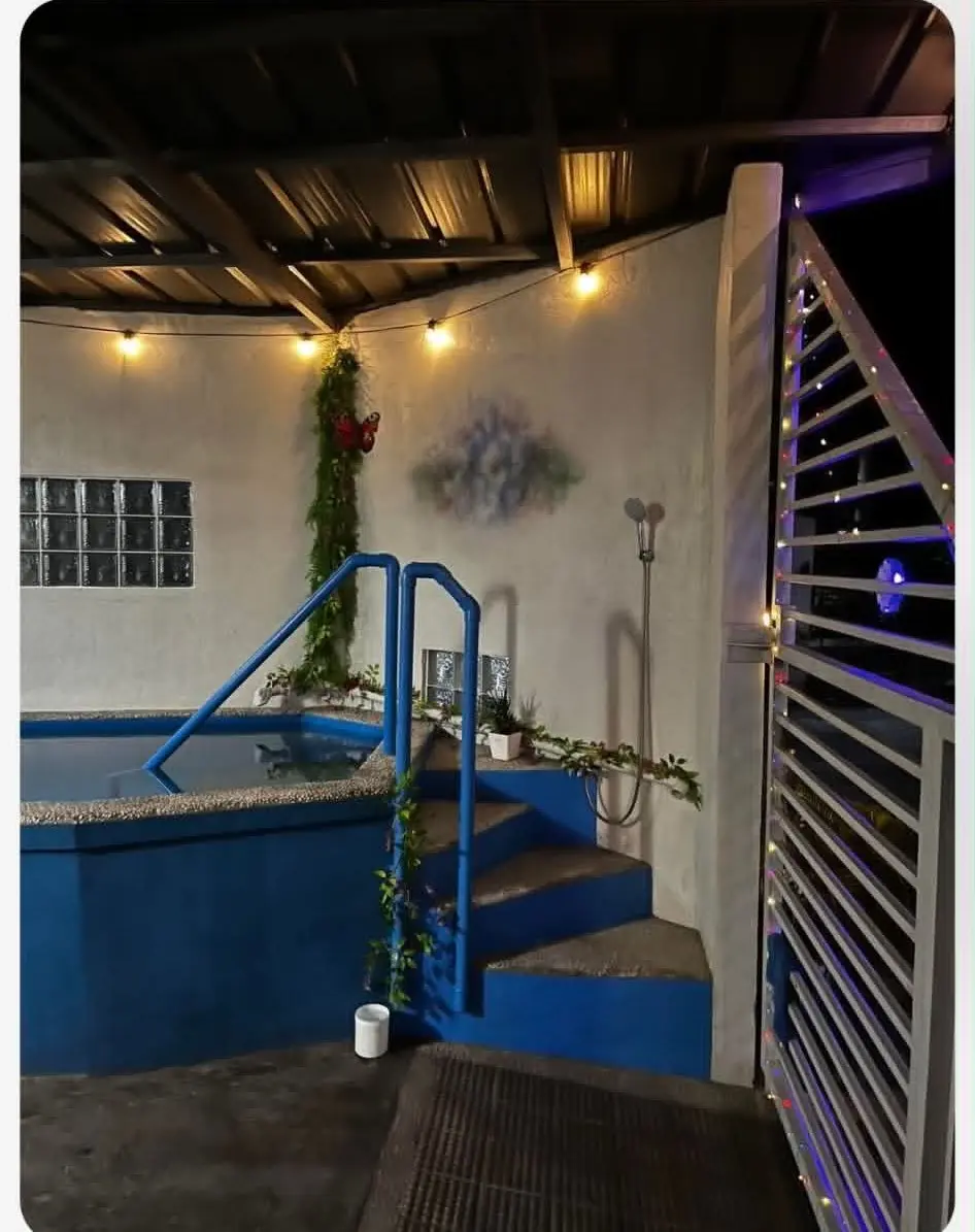 pool-steps 3-Bedroom Pool Home & Lot for Sale in San Fernando Pampanga, 107 sq m lot, CLEAN TITLE