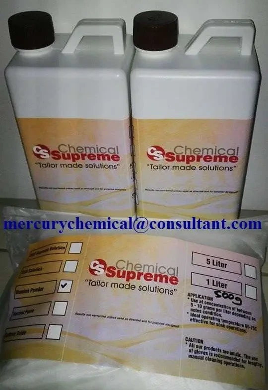 SSD CHEMICAL, ACTIVATION POWDER and MACHINE available FOR HUGE cleaning! WhatsApp or Call: +919582553320