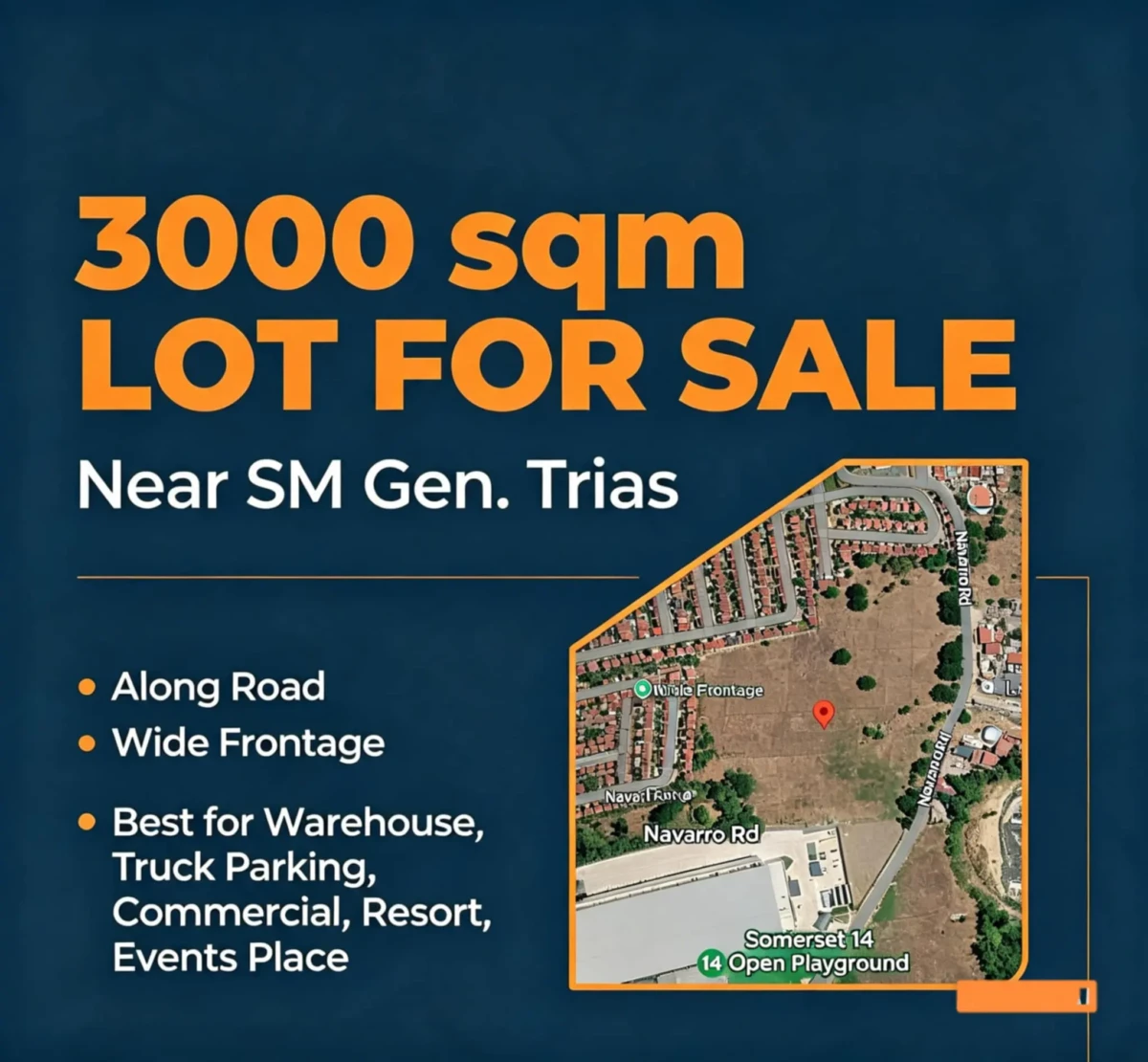 messenger_creation_fb92d7c3-b2d0-4996-ba18-9081a03f436d For Sale lot Near SM Gen Trias ✅️3000 sqm lot