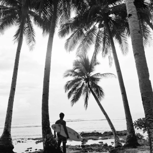 Surfers love the philippines for the warm and steady waves